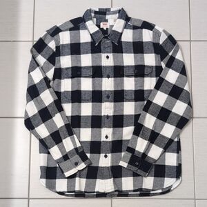 Levi's Plaid Flannel Button Down Shirt